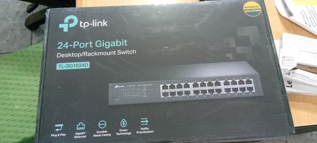 Tp-Link 24-Port Gigabit Desktop/Rackmount Switch (Tl-Sg1024d)