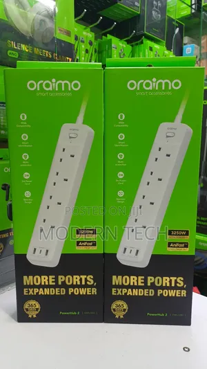 Power Up Everything: Oraimo Powerhub C 2m Extension With Usb