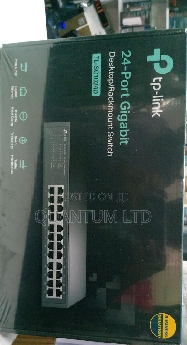 Sg 1024d Tp-Link 24-Port Gigabit Desktop/Rackmount Switch Tl-Sg1024d