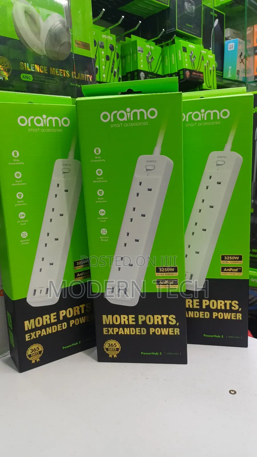 Oraimo Powerhub C 7-in-1 Extension