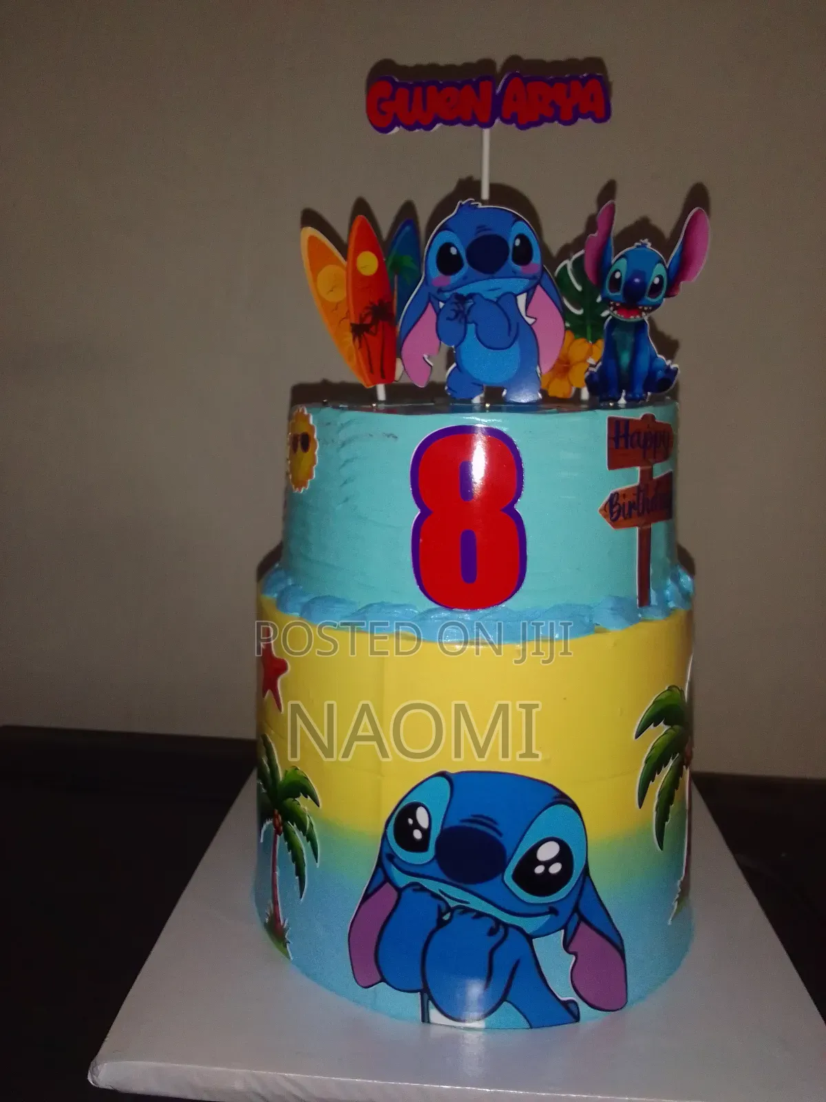 Cartoon Themed Cake
