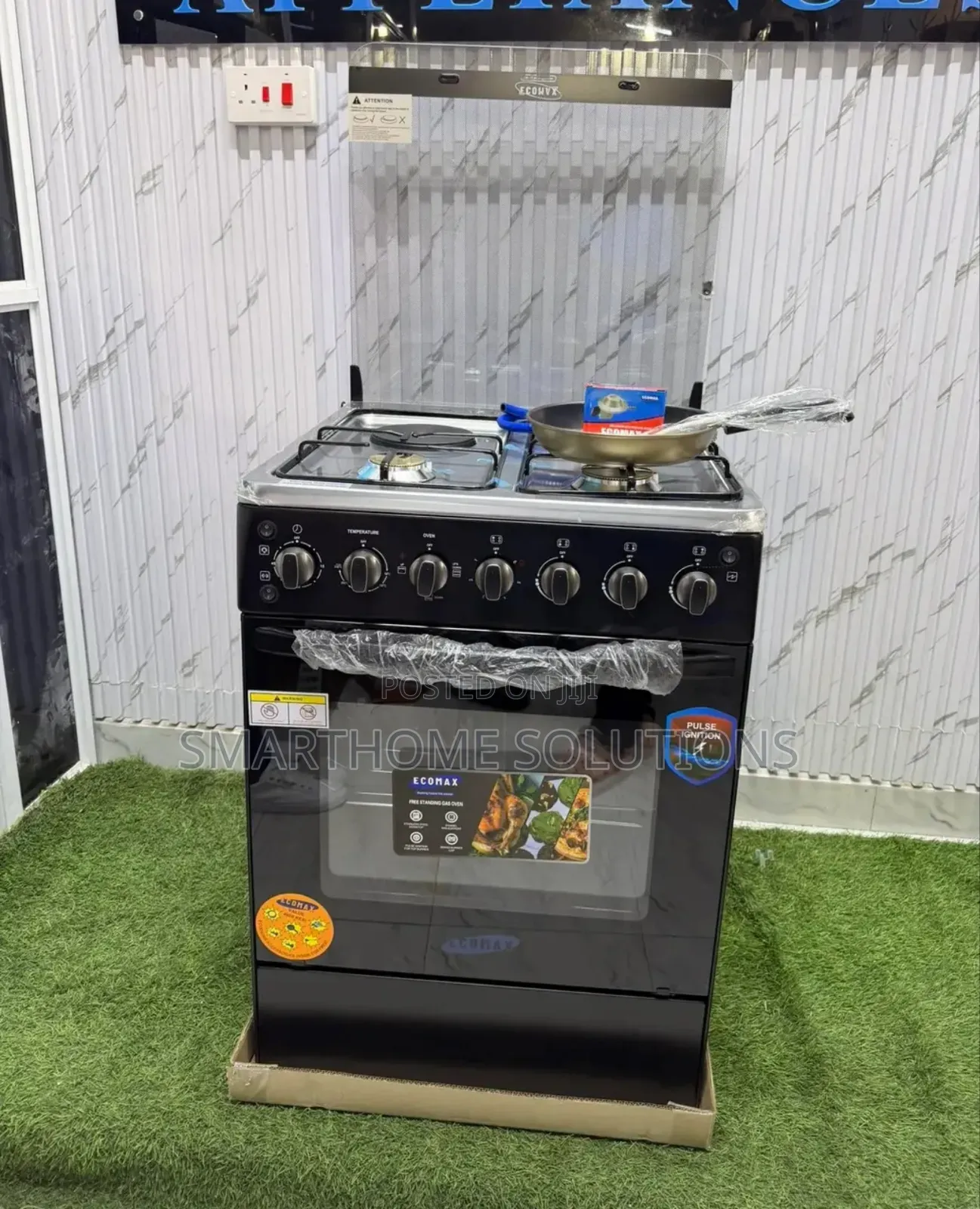 Ecomax Cooker With Electric Oven