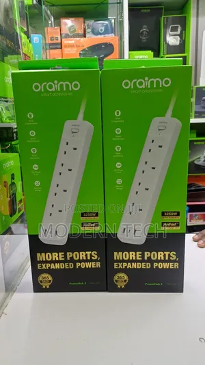 Oraimo Powerhub C 7-in-1 Extension Cable With Usb Charging Ports