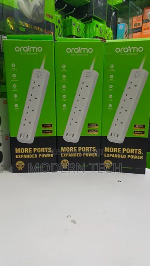 Oraimo Smart Power Strip 2m With Multi-Device Charging
