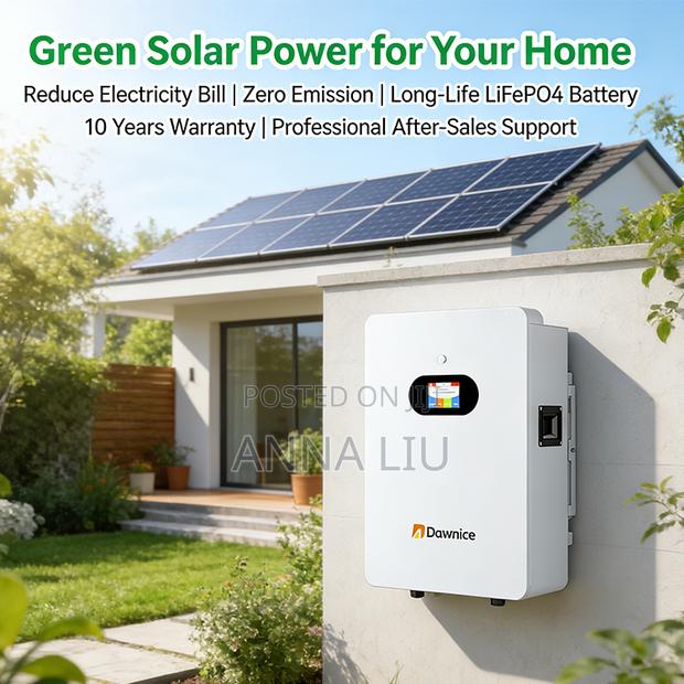 10kwh 51.2v 205ah Dawnice Lfp: Reliable Backup for Flats