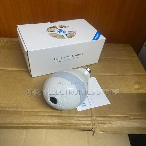 Smart Hd Wifi Bulb Camera 360° CCTV Security Camera
