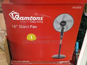 Ramptons Stand Fan With 5 Blades