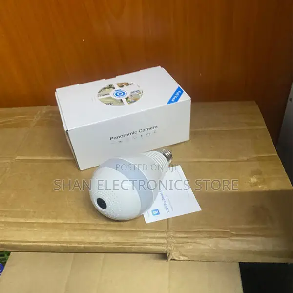 Hd 360° CCTV Bulb Camera Wifi Smart Monitoring Device