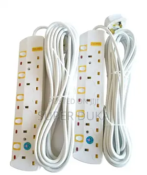 JSB 6-Way Extension Socket – 10m Heavy Duty Surge Protector