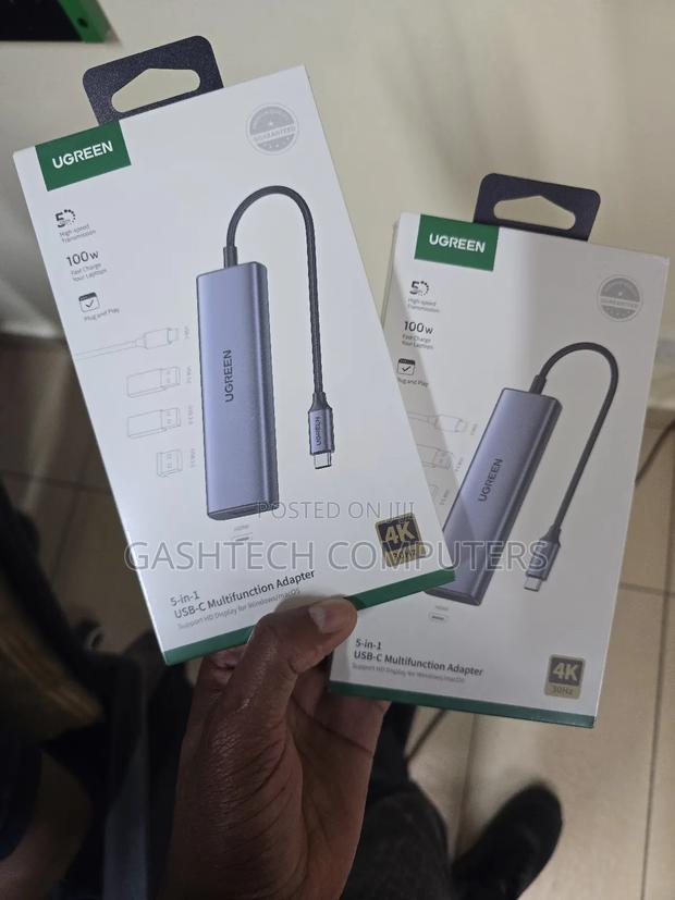 - Cm418-Usb-C Multifunction Adapter 5 in 1 -Ugreen - main view