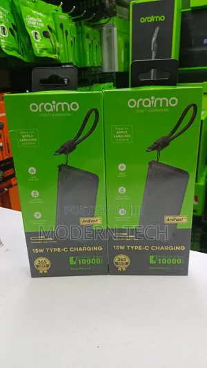 Oraimo Powerflow L1 Mah External Battery Pack