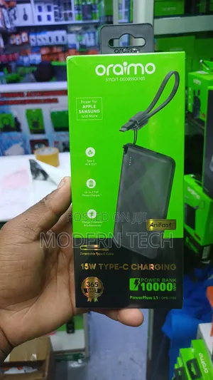 Oraimo Powerflow L1 Mah External Battery Pack