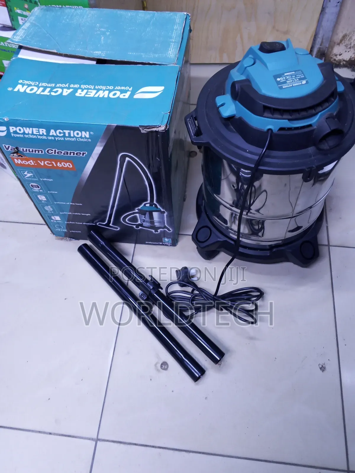 20l Power Action Vacuum Cleaner/20l Power Action Wet and Dry Vacuum