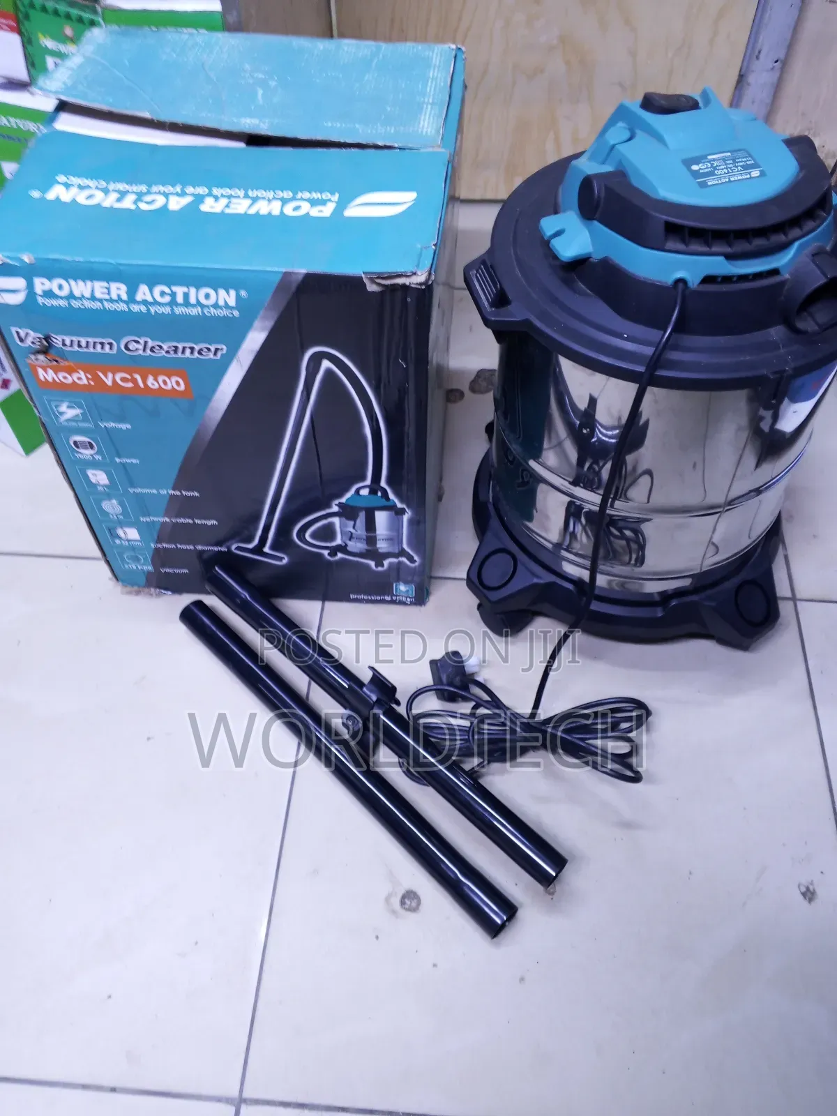 20l Power Action Vacuum Cleaner/20l Power Action Wet and Dry Vacuum