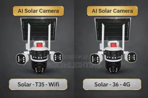 Ai Solar Security Camera (Wifi 4g) – Outdoor CCTV With Solar Panel
