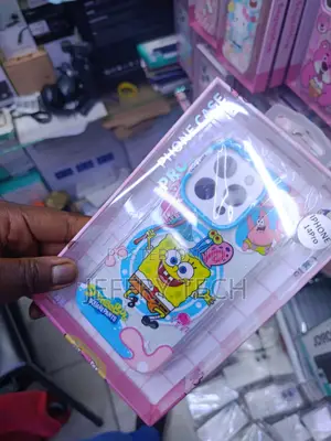 Lisel Spongebob Cartoon Transparent Magsafe Case for iPhone 14 Pro