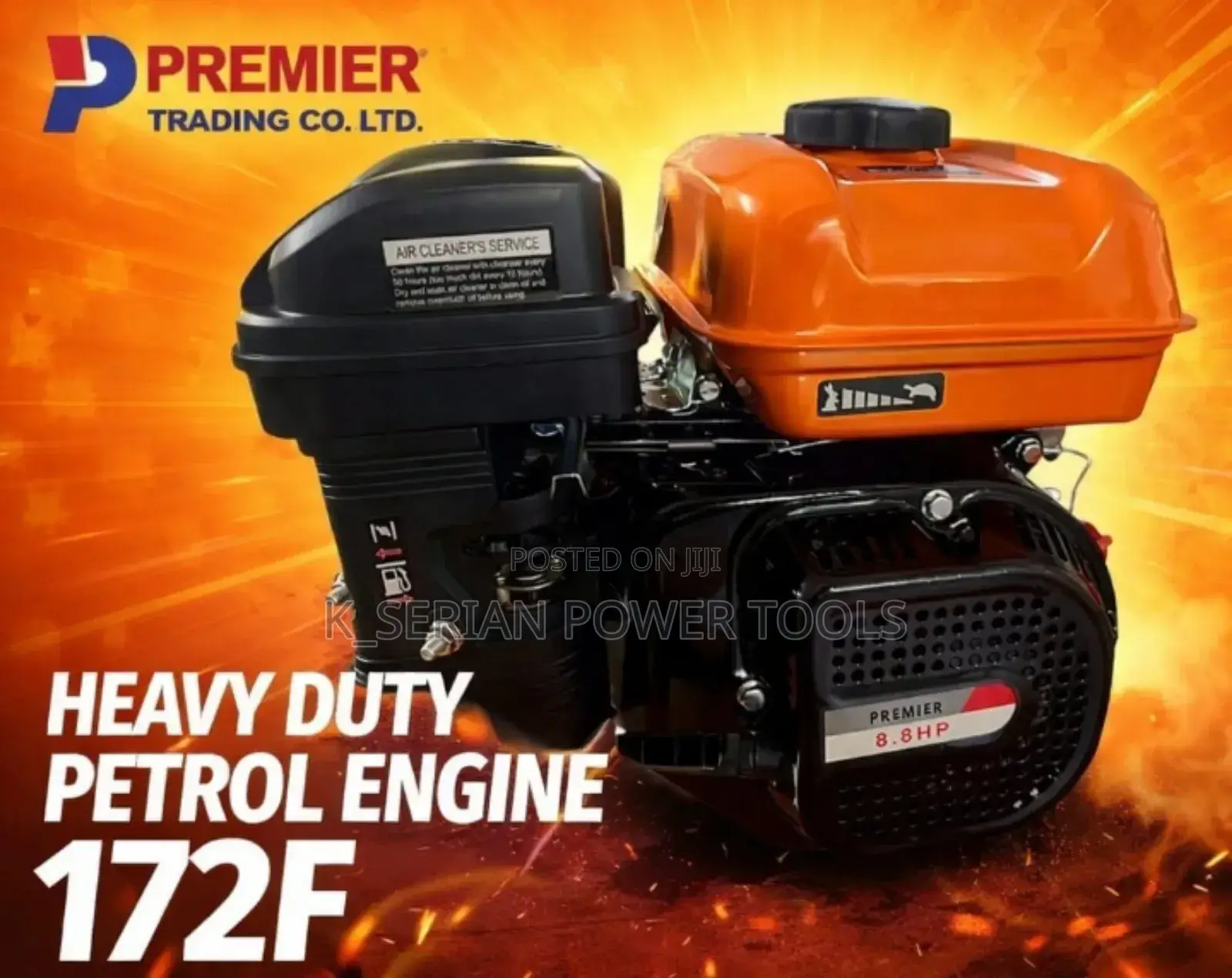 Heavy Duty Petrol Engine Powerful 8.8hp/Heavy Duty Petrol Engine