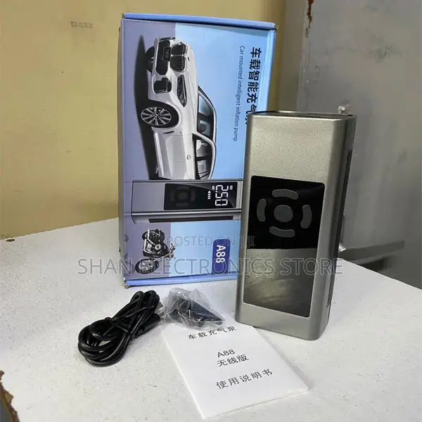 A88 Digital Tyre Inflator Portable Air Compressor Car Pump