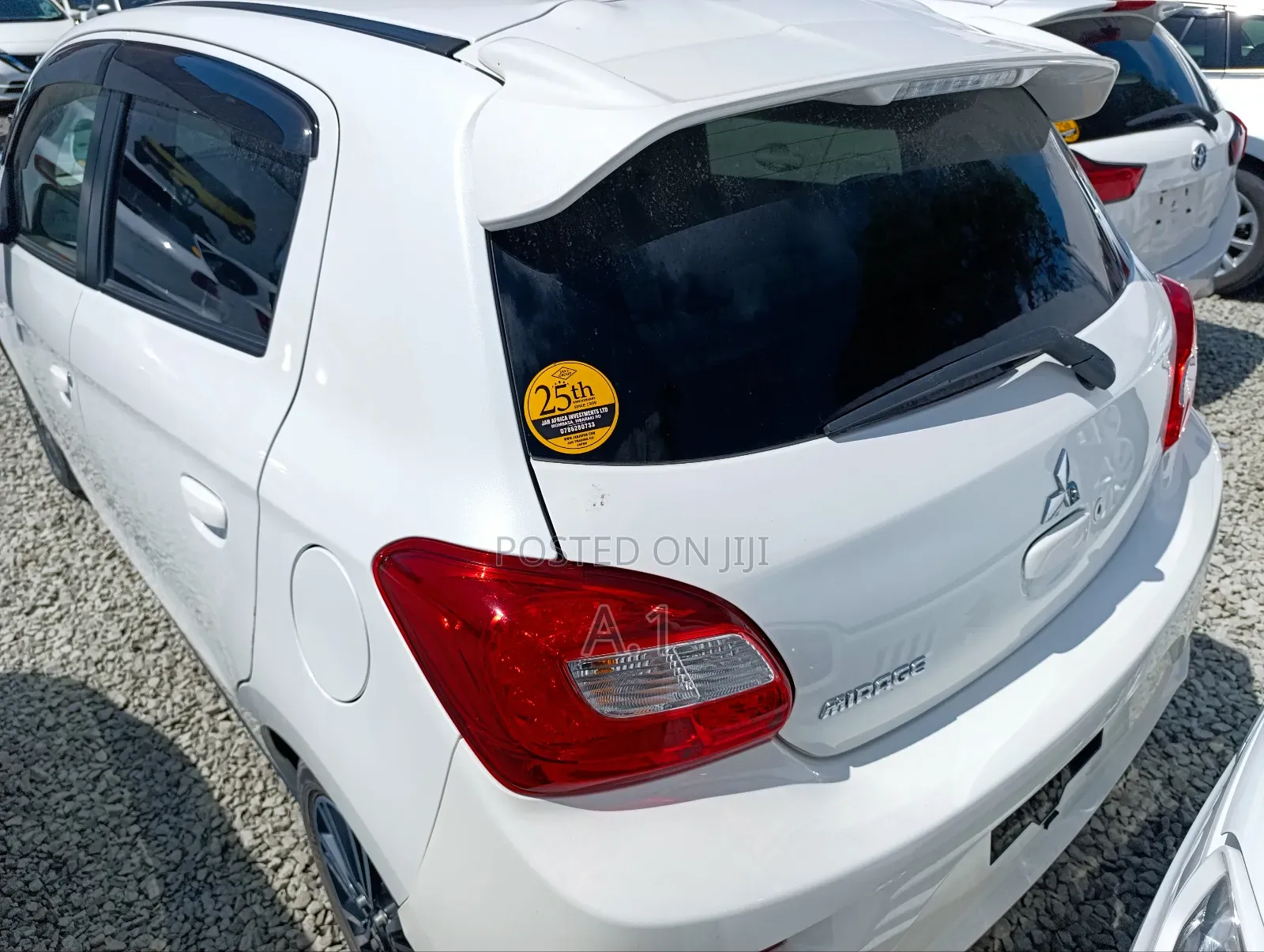 Mitsubishi Mirage 2018 White