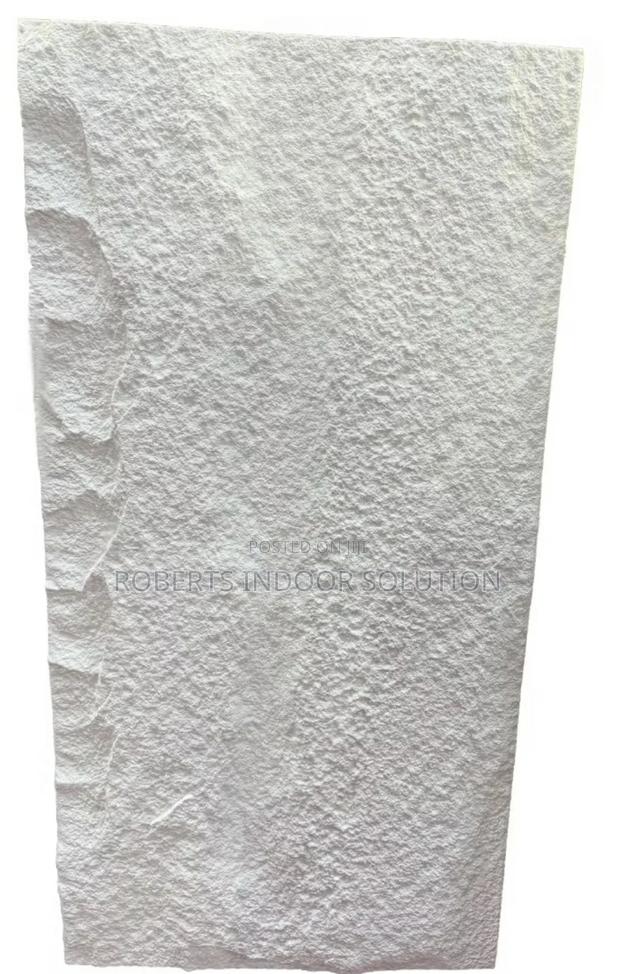 3d White Rock Stone Panel - main view