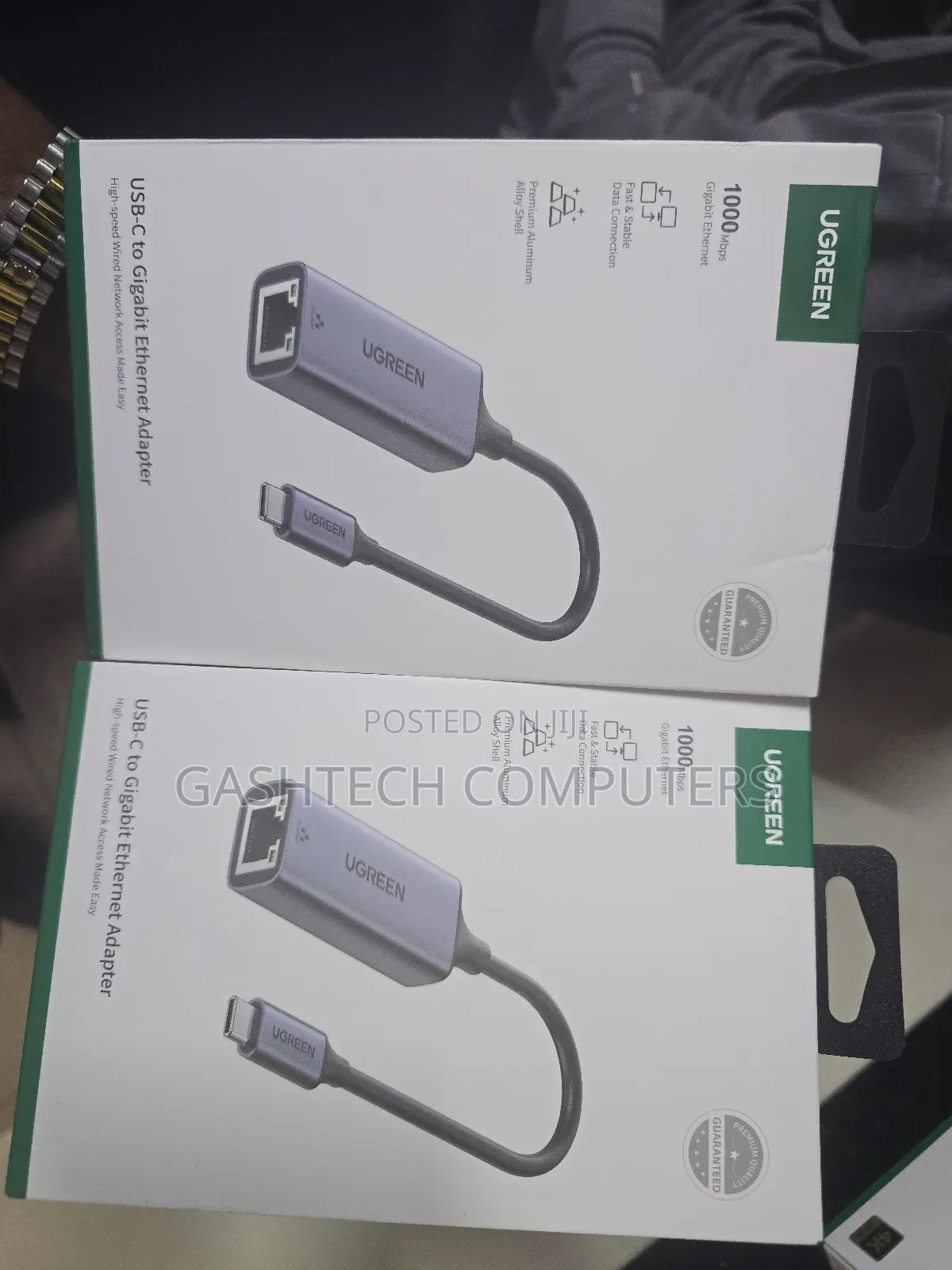 Ugreen Usb-a 3.0 to Rj45 Gigabit Ethernet Adapter Aluminum C