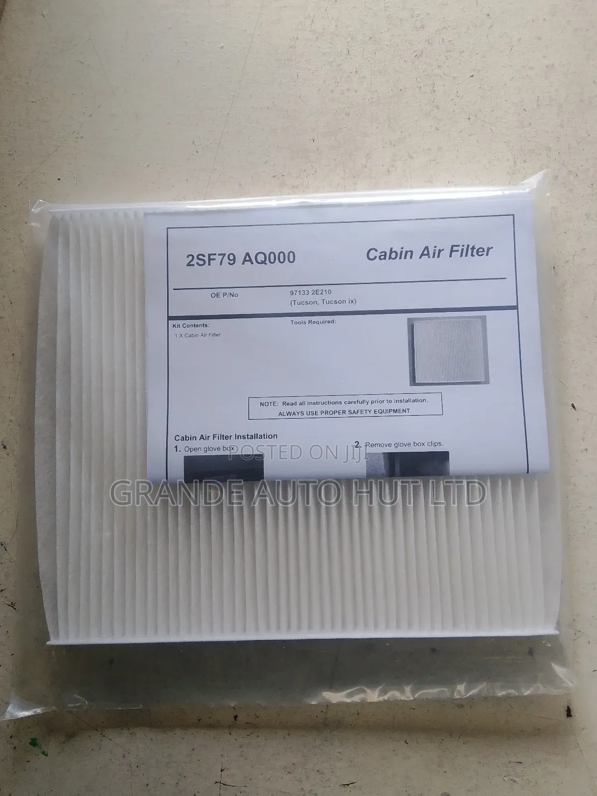Ac Filter Hyundai Ix35 (Genuine)