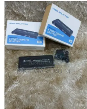 New 1x4 Hdmi Splitter, 1 in 4 Out Hdmi Splitter Audio Video Box