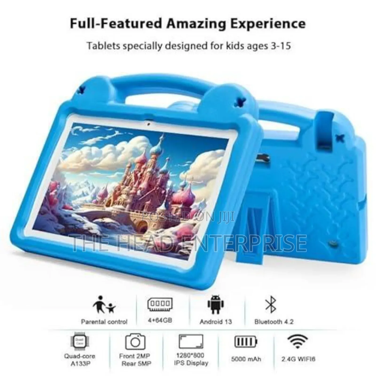 Educational Kids Tablet,With All Accessories and Cheese Content