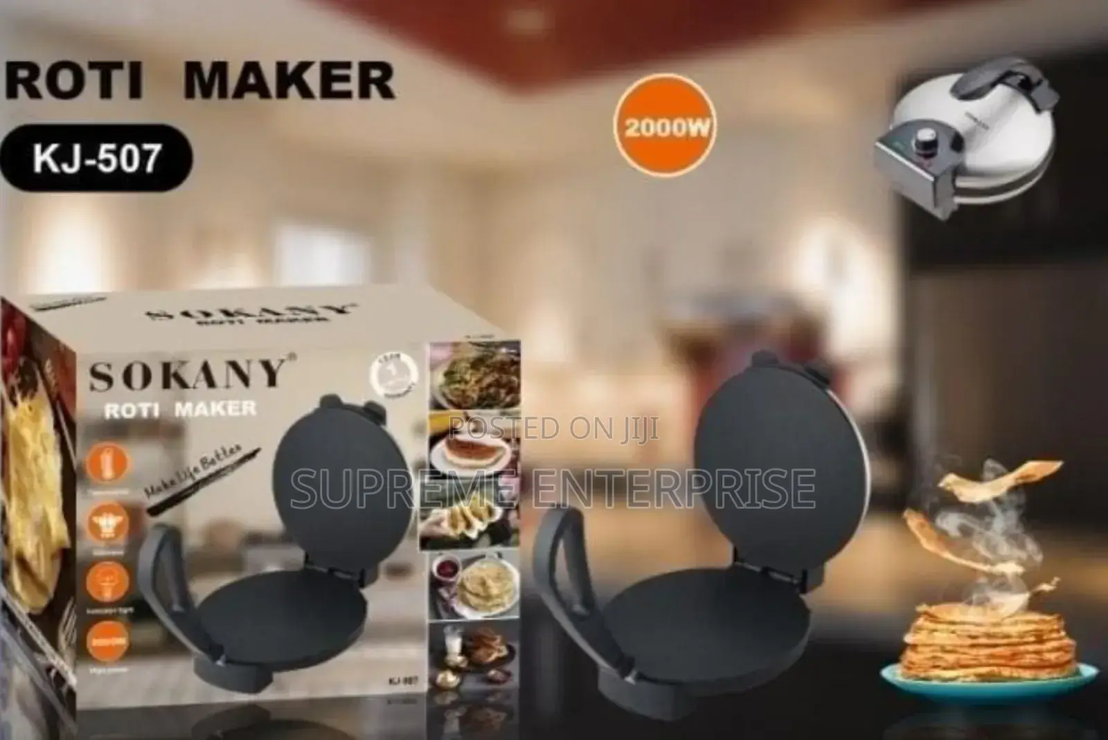 Sokany Chapati Maker