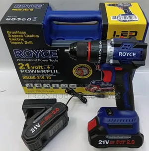Royce -21v-Brushless -Drill Kit;