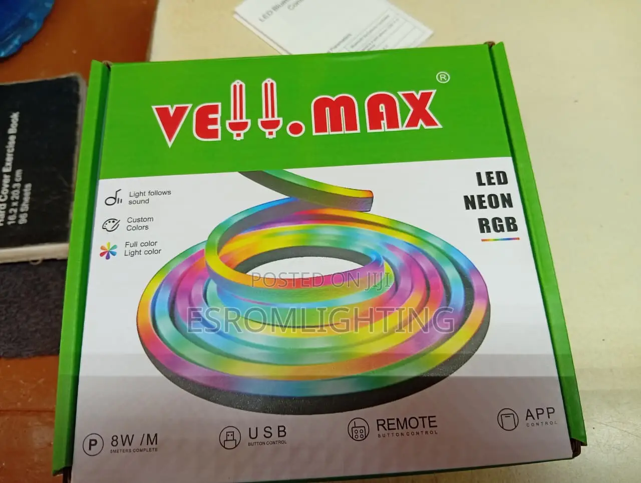 Vellmax Led Neon RGB Strip (5m)