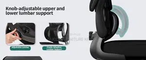 Orthopedic Swivel Conference Chair With Flip Arms