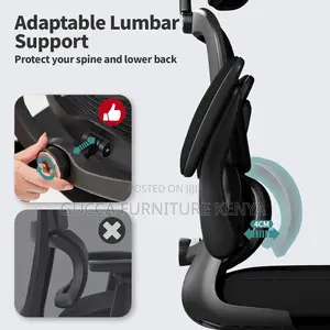 Orthopedic Swivel Conference Chair With Flip Arms