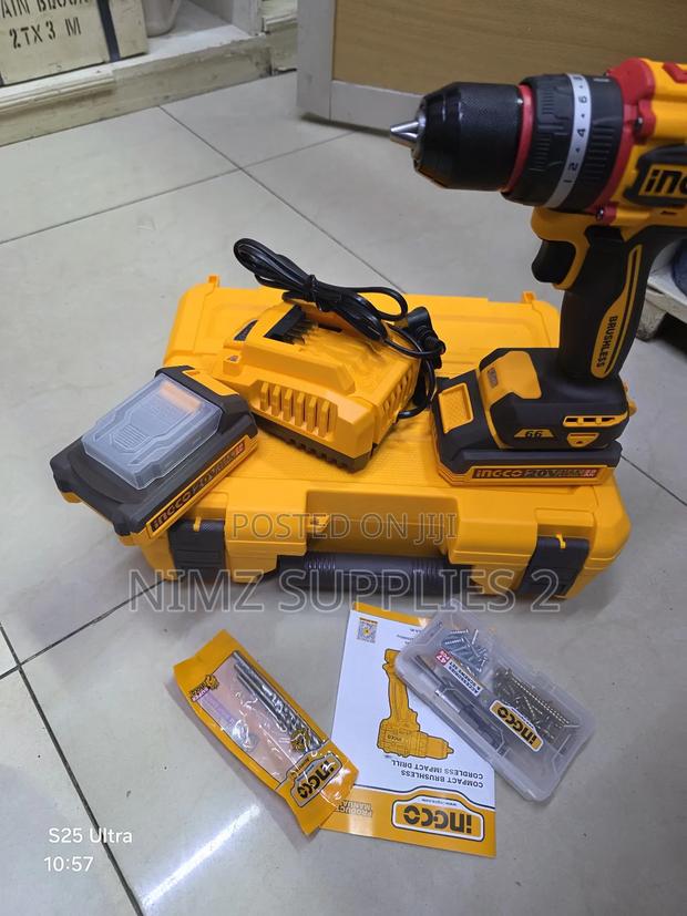 Ingco Impact Brushless Cordless Drill 66nm