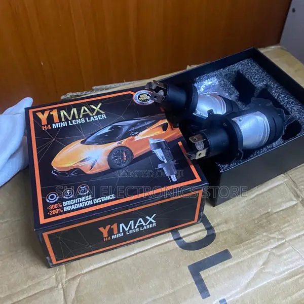 : Y1 Max H4 Matrix Beam Led Projector Headlight Bulb High Brightness