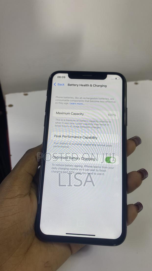 Apple iPhone X 256 GB Black - thumbnail 3