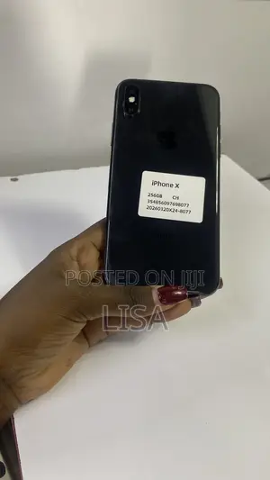 Apple iPhone X 256 GB Black