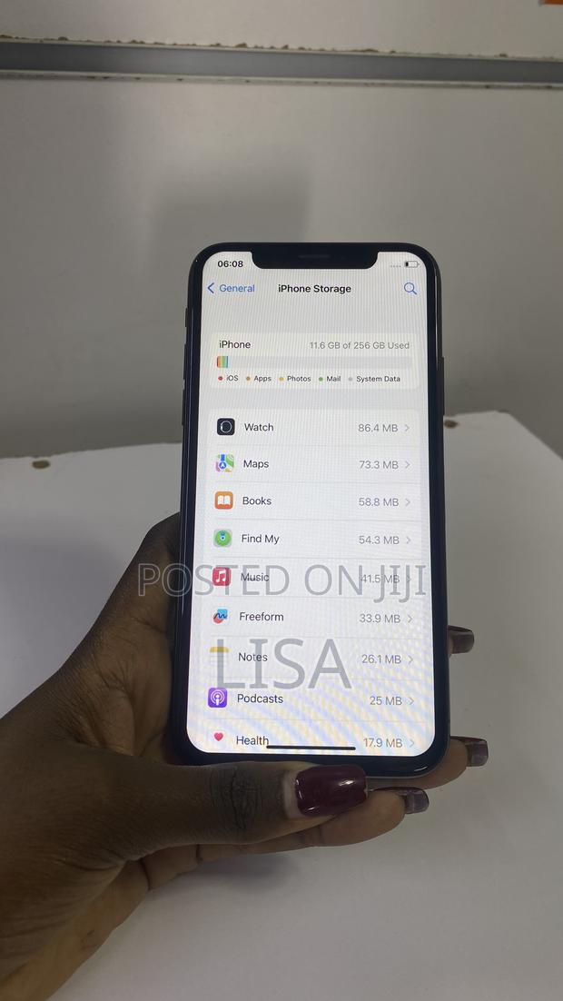 Apple iPhone X 256 GB Black - thumbnail 5