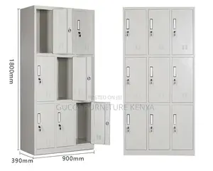 9-Swing Door Employee Storage Office Cabinet