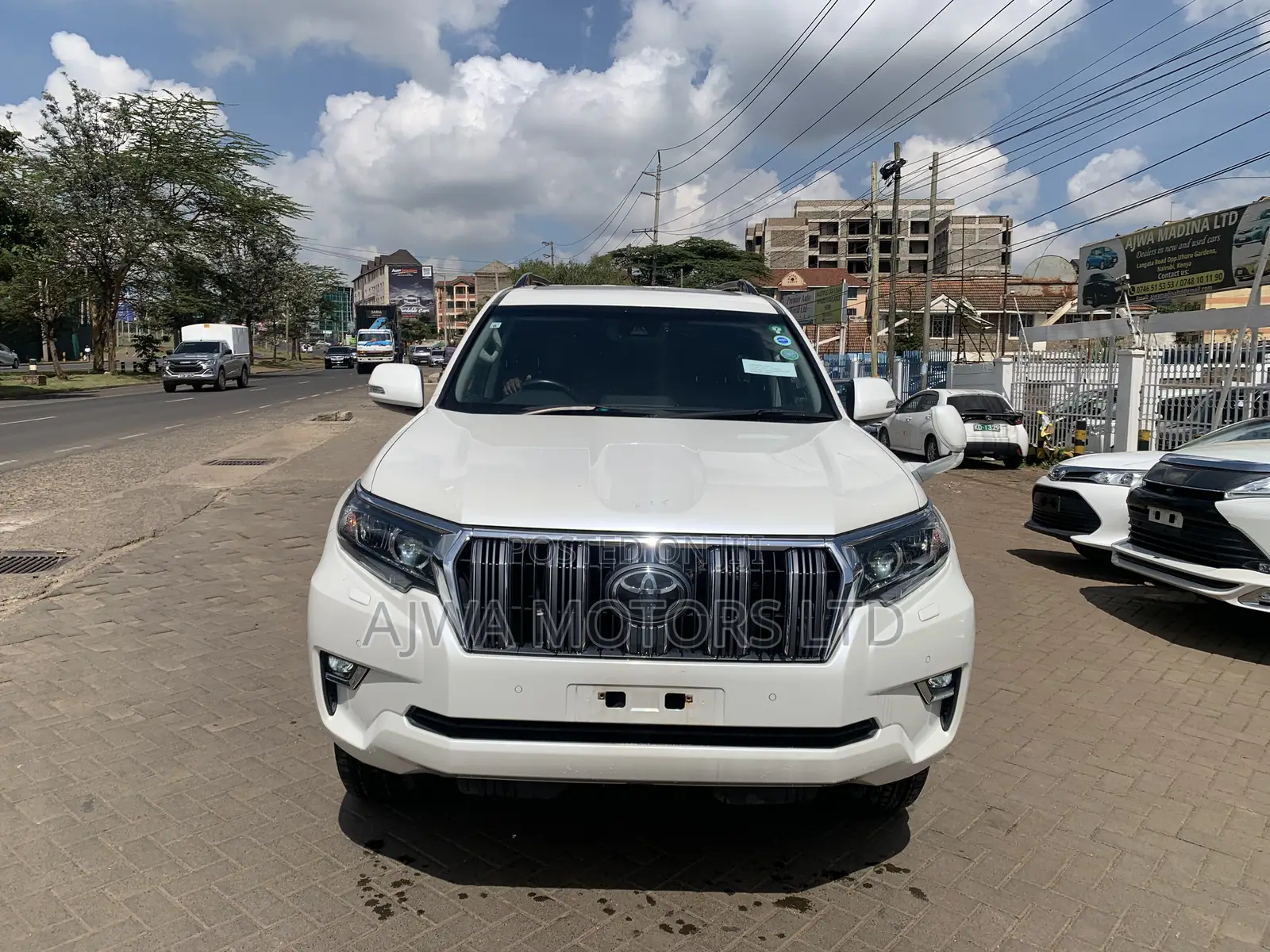 Toyota Land Cruiser Prado 2.8 2019 White