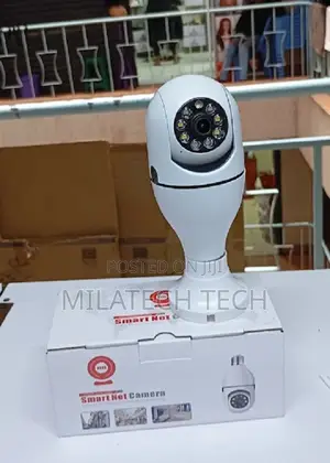 Rotating V380 Pro Single Lens Wifi Bulb