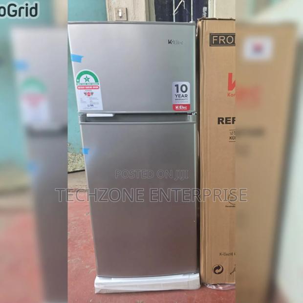 Klec 128 Litres Double Door Refrigerator With Korean Technology 