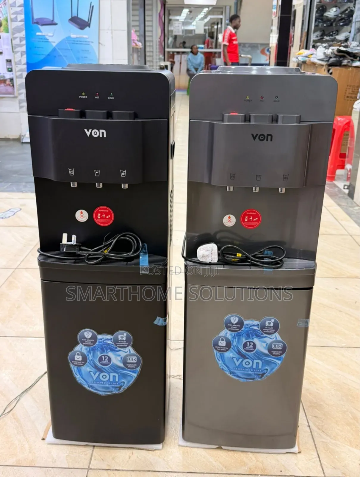 Von Dispenser Hot, Normal and Cold (Dark Gray)