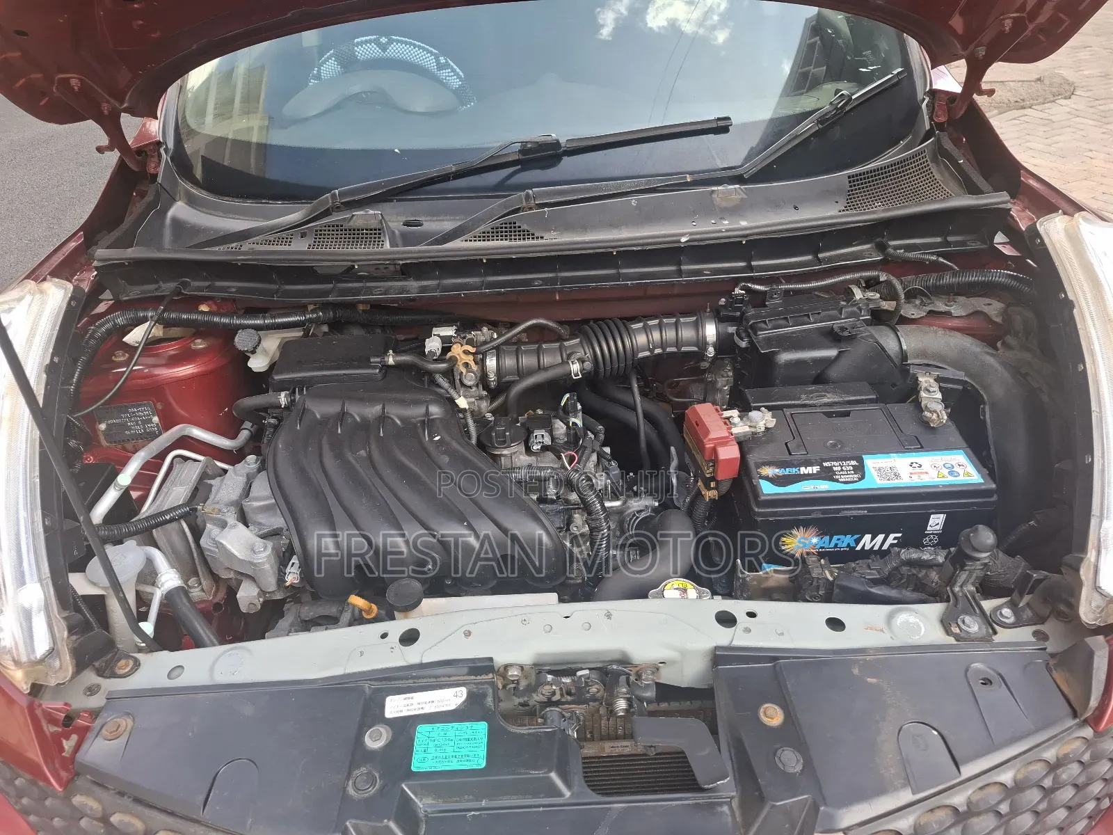 Nissan Juke 2013 Red