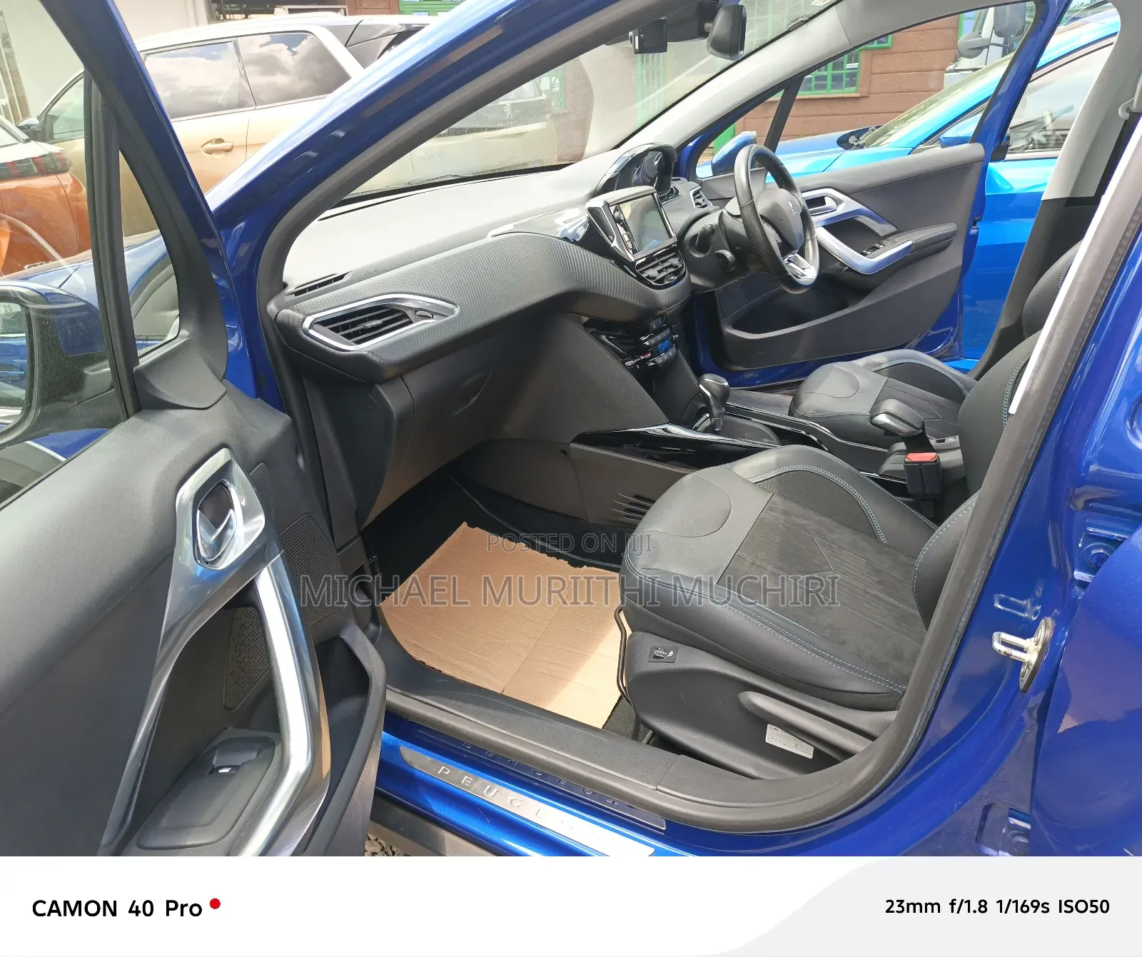 Peugeot 2008 2019 Blue
