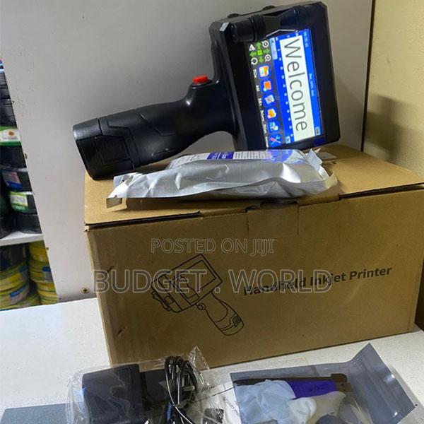 High-Resolution Smart Handheld Inkjet Printer With a Cartridge