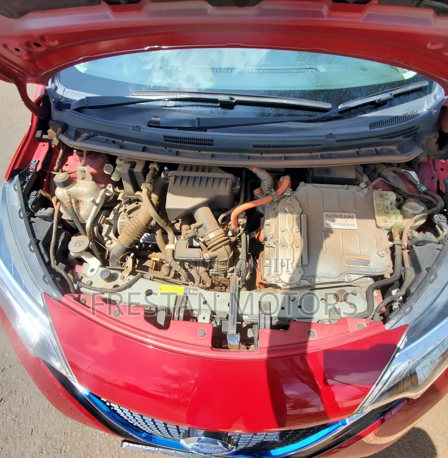 Nissan Note 2017 Red