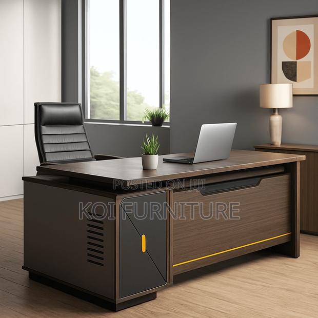 Office Desk; 180cm New Executive Office Desk With Premium Quality - thumbnail 4
