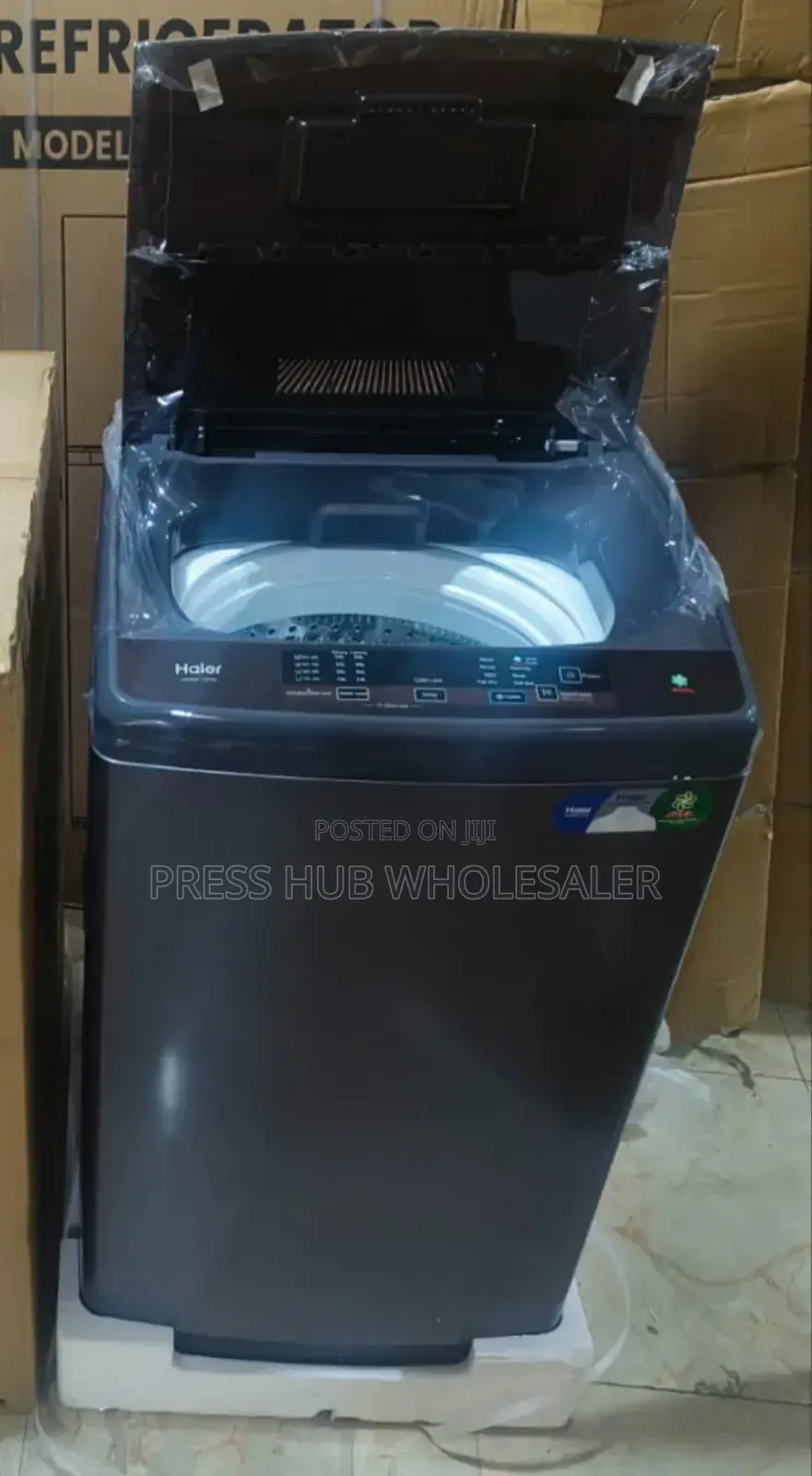 Haier 8kg Full Automatic Top Loader Washing Machine.