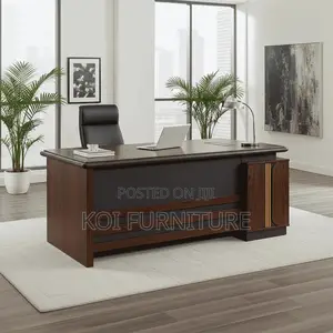 Office Desk; 1.6m Executive Classy Advanced Modern Style Desk